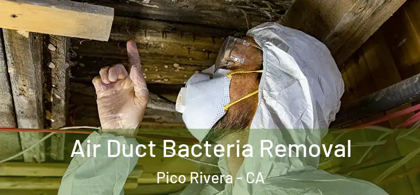 Air Duct Bacteria Removal Pico Rivera - CA