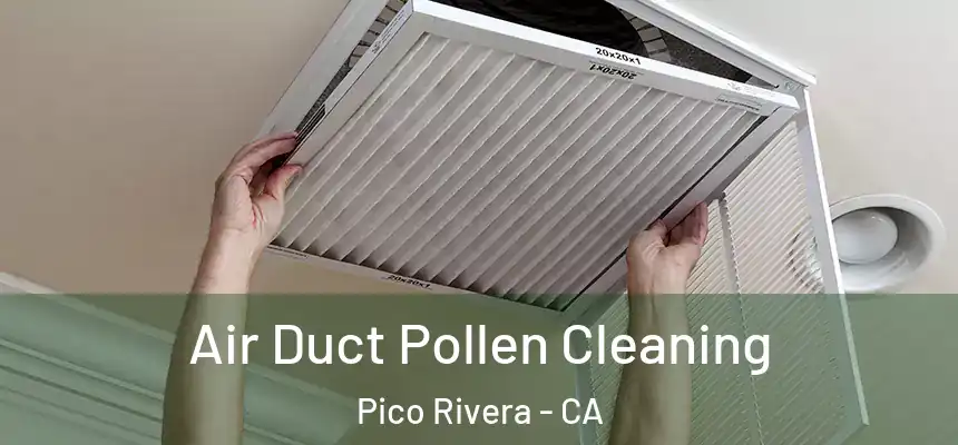  Air Duct Pollen Cleaning Pico Rivera - CA
